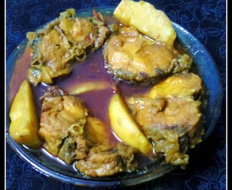 Bengal Carp In Gravy / Katla Fish Gravy / Katla Macher Jhol