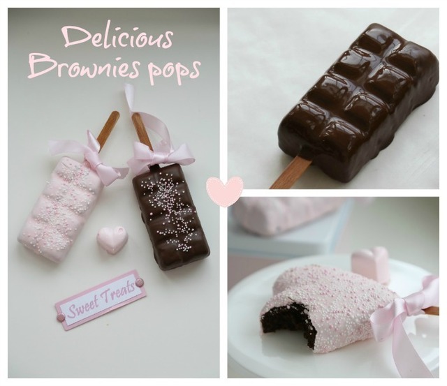 Delicious Brownies Pops
