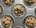 Banana Chocolate Chip Baked Oat Muffins