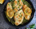 One Pan Lemon Chicken with Asparagus