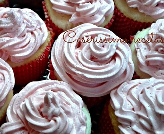 ANGEL FOOD CUPCAKES CON BUTTERCREAM