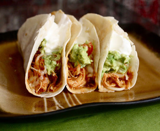 #5. Shredded Chicken Tacos