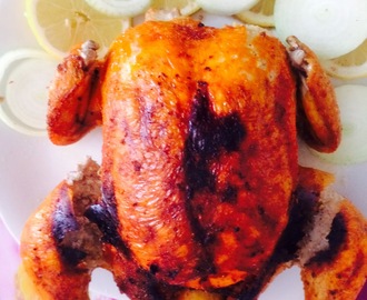 Whole chicken roast indian style