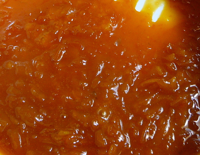 Mermelada o dulce de naranjas para diabeticos