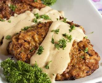 Easy Chicken Fried Steak with Country Gravy