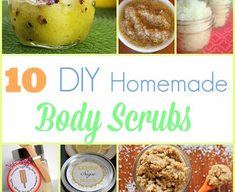 10 DIY Homemade Body Scrubs