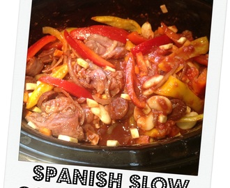 Slow Cooker Spanish Chicken