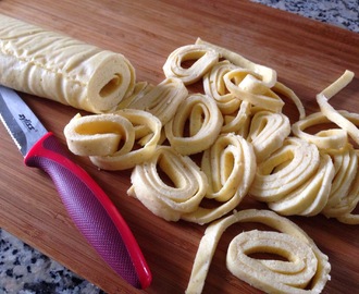 LCHF pasta til retter med fettuccine og spaghetti eller til lasagneplader