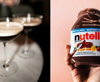 Nutella Martini – recept på drinken