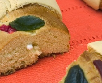 Rosca de Reyes con harina integral