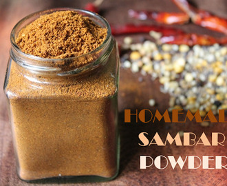 Homemade Sambar Powder / Sambar Powder Recipe / Sambar Podi / How to Make Sambar Powder at Home