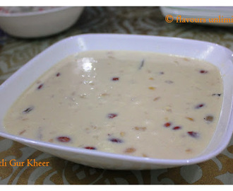 Patli Gur Payesh | Rice Kheer made with date palm jaggery