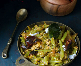 How to prepare Avarakkai Poriyal | Broad Bean Stir Fry | Avarakkai Poriyal Recipe | Broad Beans Recipe Indian Style