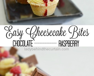 Easy Cheesecake Bites