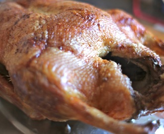 Slow cooked duck with Thyme and Apple for kids and adults