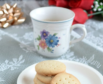 Biscuit Sablés  - Egg less French Short bread biscuits