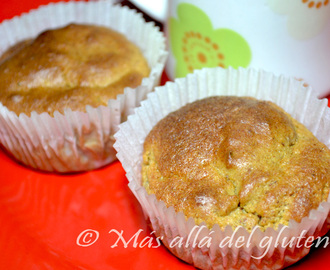 Muffins de Banano y Almendras (Receta SCD y GFCFSF)