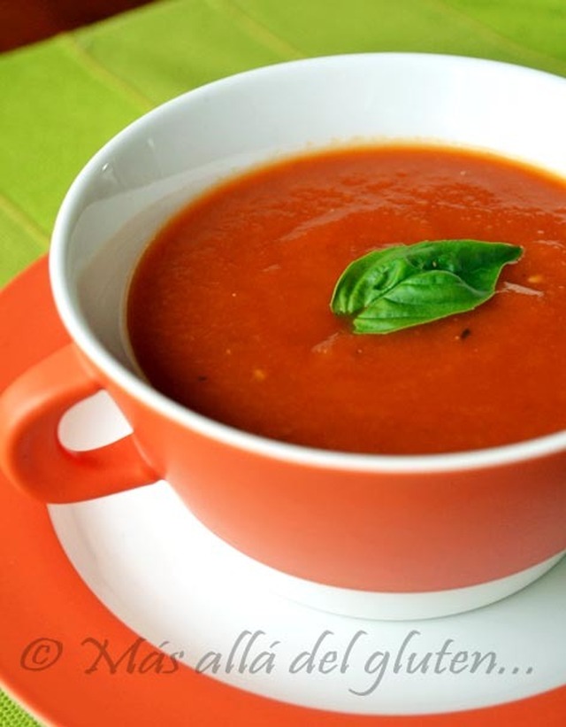Crema de Tomate y Zanahoria (Receta SCD, GFCFSF, Vegana, Gerson)