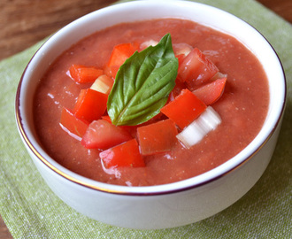 Sopa de Tomate "Viva" (Receta SCD, GFCFSF, Vegana, RAW, Gerson)