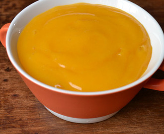 Crema / Mermelada de Mango y Durazno (Receta SCD, GFCFSF, Vegana, RAW)