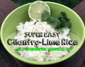 Rice Cooker Recipe: Cilantro-Lime Rice