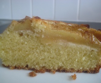 Apple and almond cake