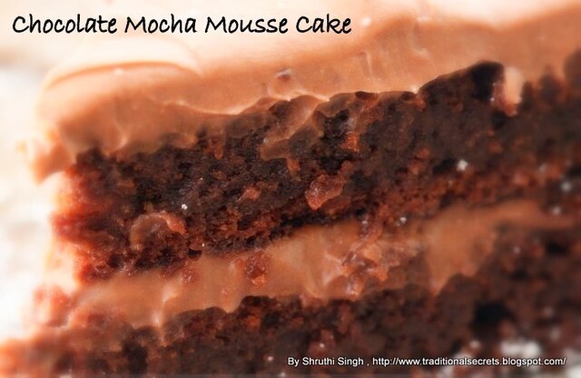 +Chocolate Mocha Mousse Cake..;P (Egg less)