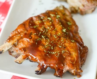 Instant Pot Ribs with Maple Glaze