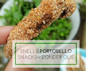 Portobello oven snacks – gezond 
