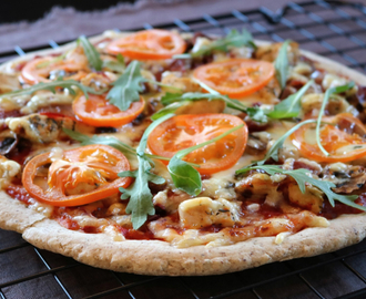 Perfekt pizza = stekt pÃ¥ steinplate