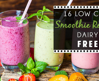 16 Low Carb Smoothie Recipes (Dairy Free)