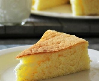 Spongy Japanese Cheesecake