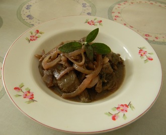 Lambs liver and onions.....................