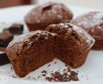 Muffins de chocolate irresistibles