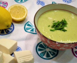 Cream of asparagus soup (dairy free)