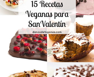 15 Recetas Veganas para San Valentín