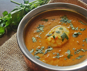 Boiled Egg Kurma Recipe | Restaurant Style Egg Kurma | Egg Side dish for Chappati