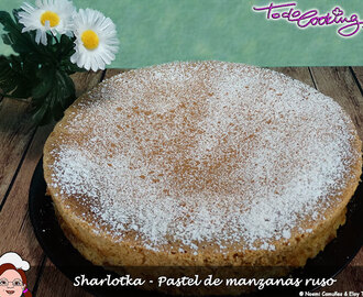Sharlotka, pastel de manzanas ruso