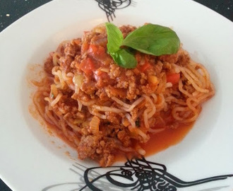 Recept: Slim Pasta spaghetti met tomatensaus