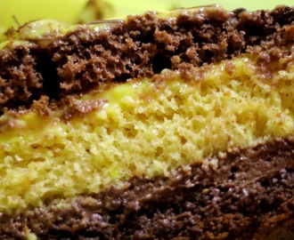 Receta fácil y rápida torta de Chocolate y Mango