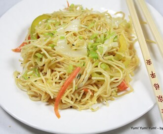 Chili Garlic Noodles ( Restaurant Style) ~ Bamboo Garden's Review