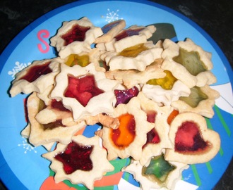 Stained Glass Decoration Cookies