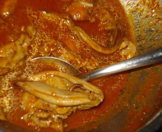 Shell fish curry (south Indian Style)