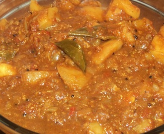 Spicy South Indian flavored potatoes