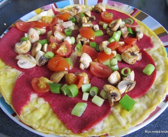 Pizza-omelet (koolhydraatarm)
