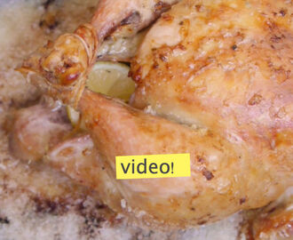 Pollo a la sal en 2 pasos sencillos (video)