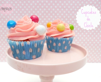 Cupcakes de Chicle