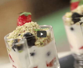 Yogurt With Berries Recipe Video
