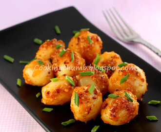 Chilli Garlic Potatoes