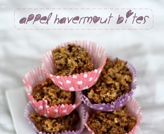 Recept: Appel Havermout Bites (ontbijt / snack)